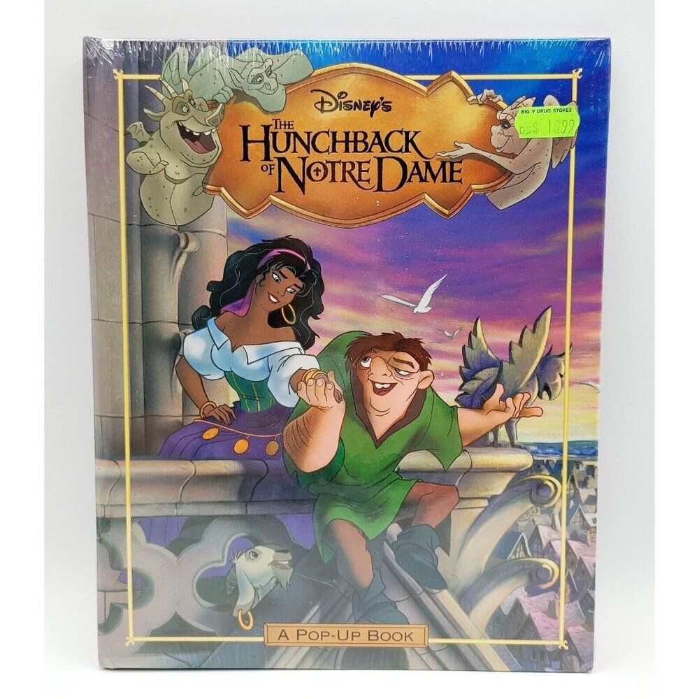 DISNEY'S The Hunchback Of Notre  Dame A Pop-Up Book Disney Press New Sealed
